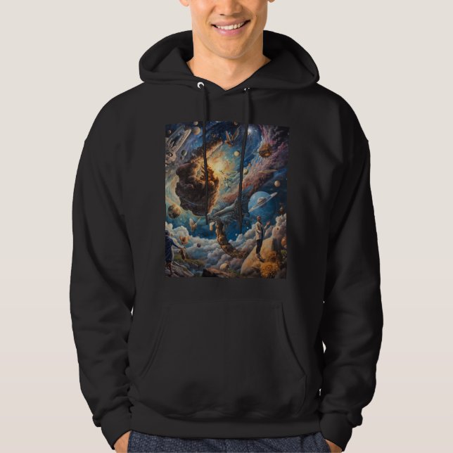 planet hoodie (Framsida)