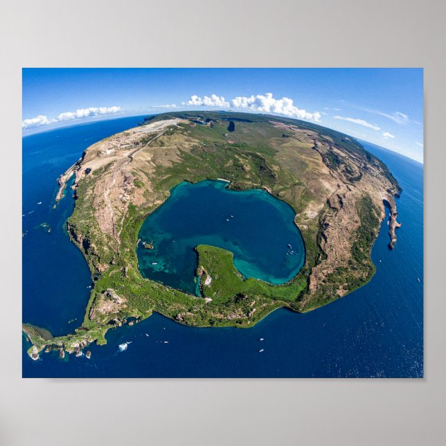 Planet Jorden från rymden Poster (Framsidan)
