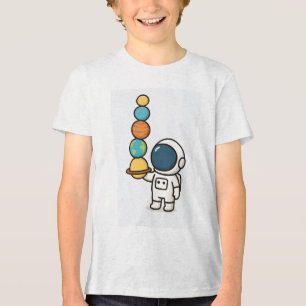 Planet Juggler - Kawaii Astronaut Hoodie T Shirt