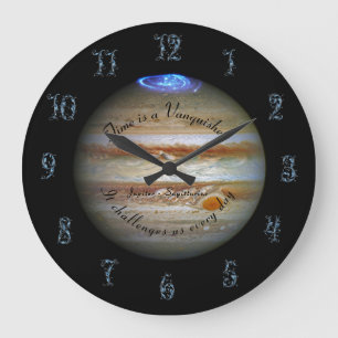 Planet Jupiter Astronomy Sagittarius New Age Stor Klocka