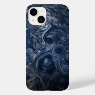 Planet Jupiter Blues Blue White Juno Cam Swirling