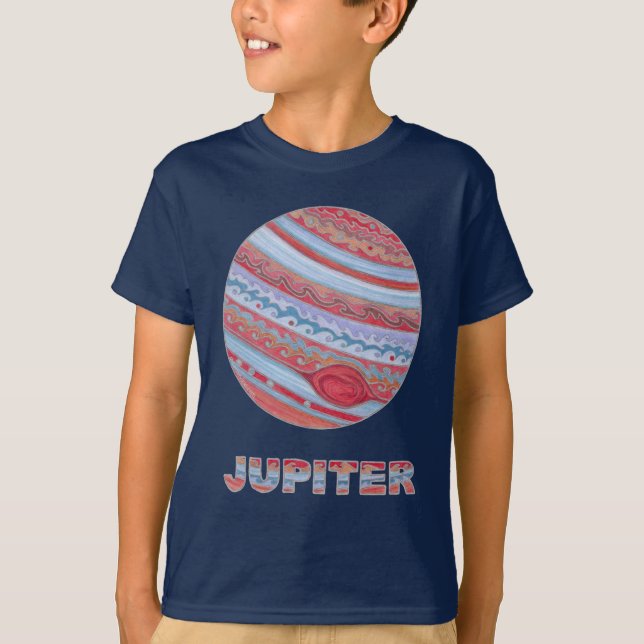 Planet Jupiter Geektastic Shirts and Apparat T-shirt (Framsida)