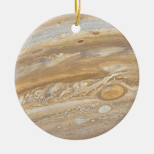 Planet Jupiter Julgransprydnad Keramik
