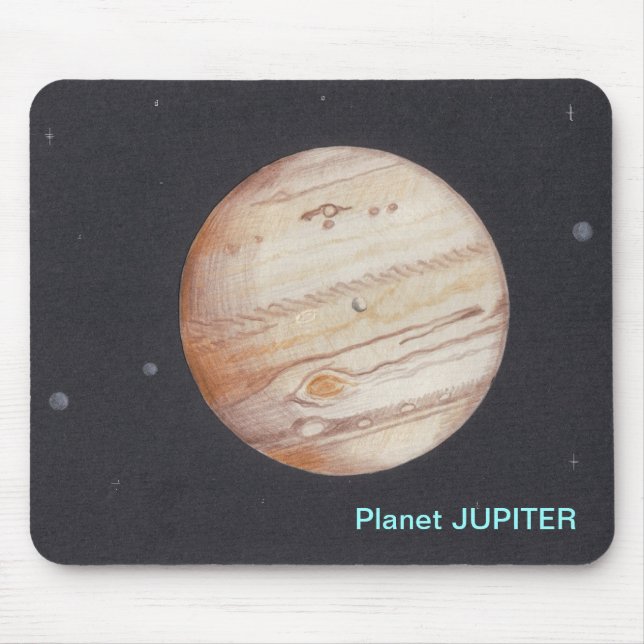 Planet JUPITER musmatta (Framsidan)