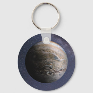 Planet Jupiter Nyckelring