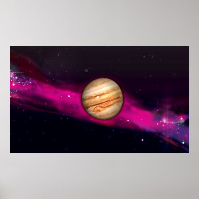 Planet Jupiter Poster (Framsidan)
