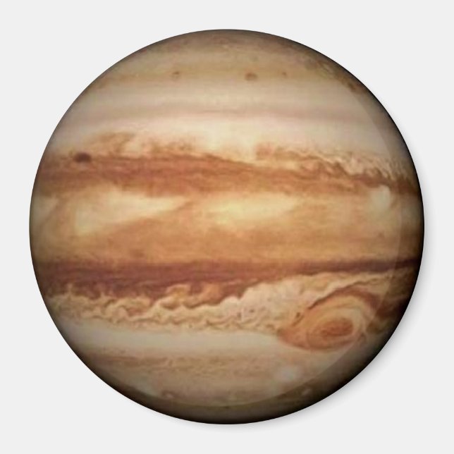 PLANET JUPITER (solsystem) ~ Magnet (Framsidan)