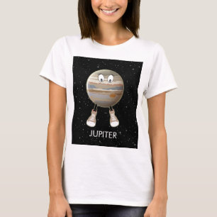 Planet Jupiter & Stars T Shirt