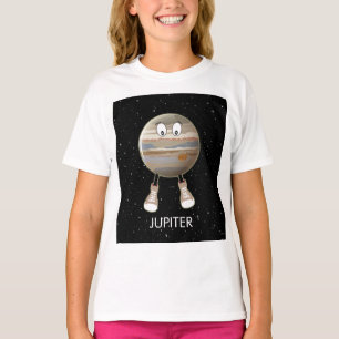 Planet Jupiter & Stars T Shirt