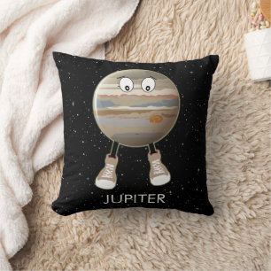 Planet Jupiter & Stjärnor Kastkudde Kudde