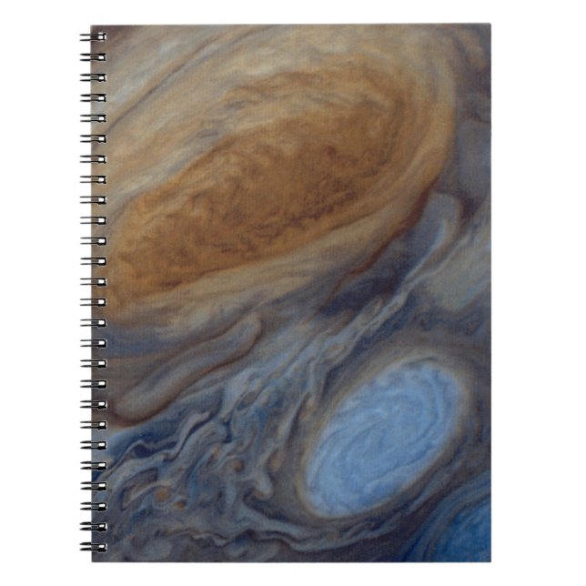 Planet Jupiter Underbar Red Spot Anteckningsbok (Framsidan)