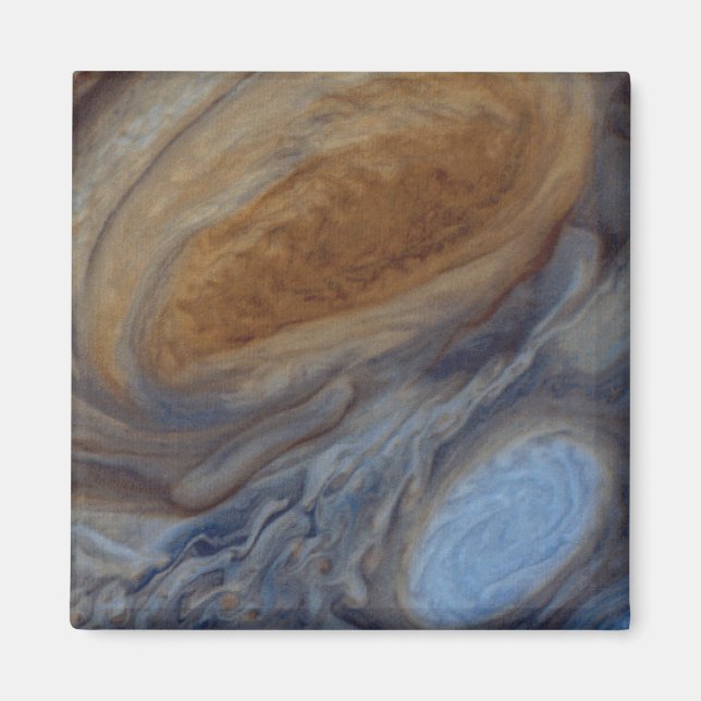 Planet Jupiter Underbar Red Spot Magnet (Framsidan)