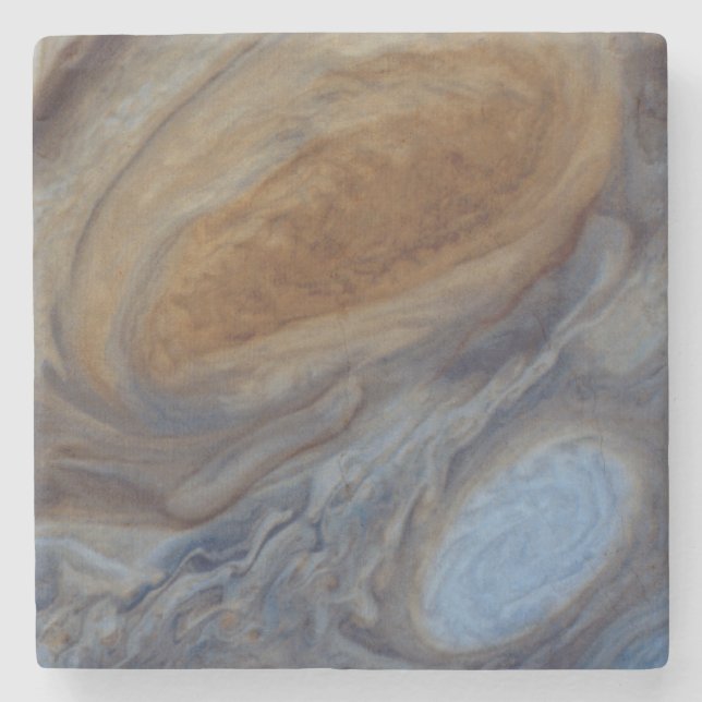 Planet Jupiter Underbar Red Spot Stenunderlägg (Framsidan)