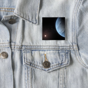 Planet K2-18b, värdstjärna och tillhörande plan. Knapp
