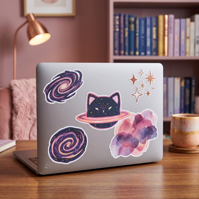 Planet Katt Klistermärke Klistermärken (Skapare uppladdad)