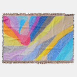 Planet Life Throw Blanket Filt