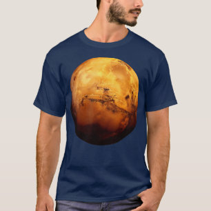 Planet Mars Astronomy Space Science T Shirt