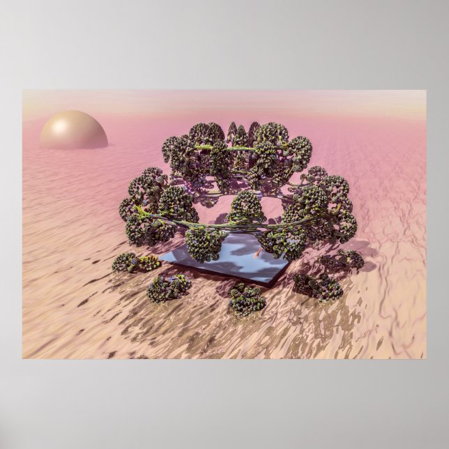 Planet Mars. Dawn. Poster (Framsidan)