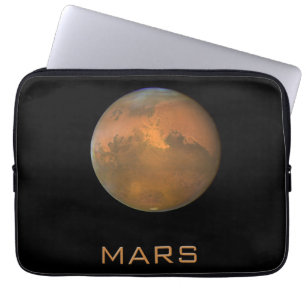 Planet Mars Fullt Orange View Laptop sleeve