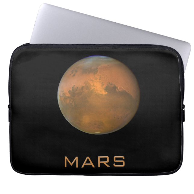 Planet Mars Fullt Orange View Laptop sleeve (Framsidan)