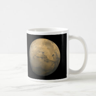 Planet Mars i solsystemet NASA Kaffemugg