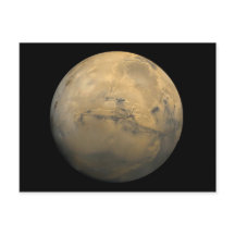 Planet Mars i solsystemet NASA