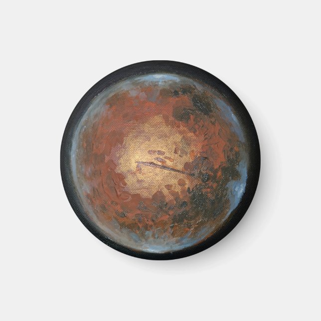 Planet Mars Magnet (Framsidan)