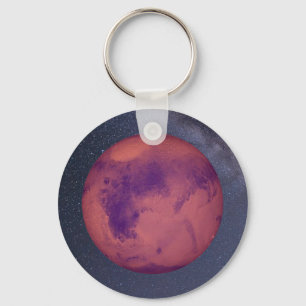 Planet Mars Nyckelring