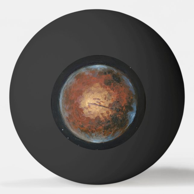 Planet Mars Pingisboll (Framsidan)