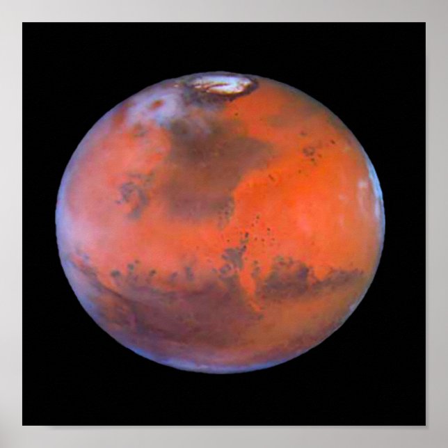 Planet Mars Poster (Framsidan)