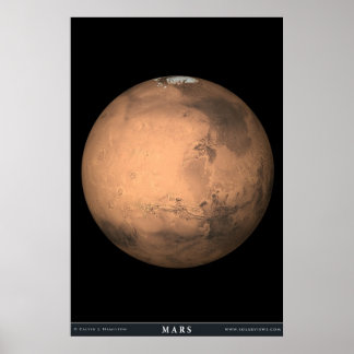 Planet Mars Poster
