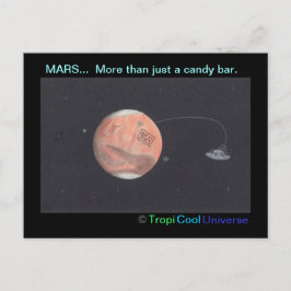 Planet MARS-vykort Vykort