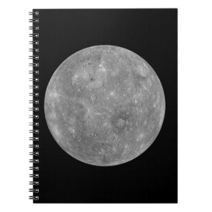 Planet Mercury Anteckningsbok