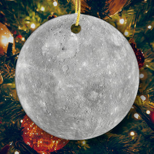 Planet Mercury Julgran Julgransprydnad Keramik
