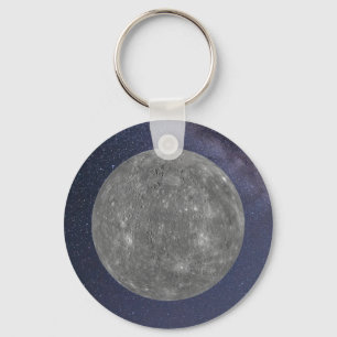 Planet Mercury Nyckelring