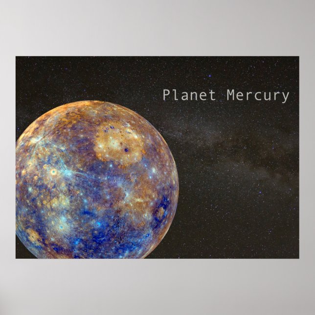 Planet Mercury Poster (Framsidan)