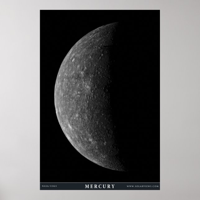 Planet Mercury Poster (Framsidan)