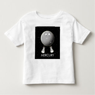 Planet Mercury & Stars T Shirt