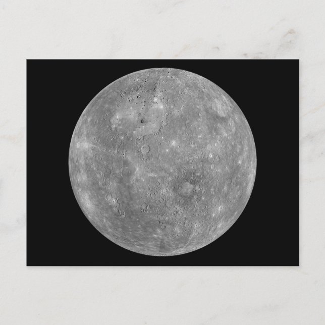 Planet Mercury Vykort (Framsida)