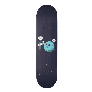 Planet Mini Skateboard Bräda 18,5 Cm