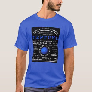Planet Neptune Detaljastronomi T Shirt