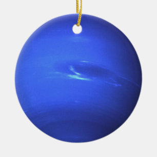 Planet Neptune Julgransprydnad Keramik