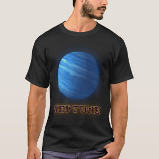 Planet Neptune Planets Färg.V1 T Shirt