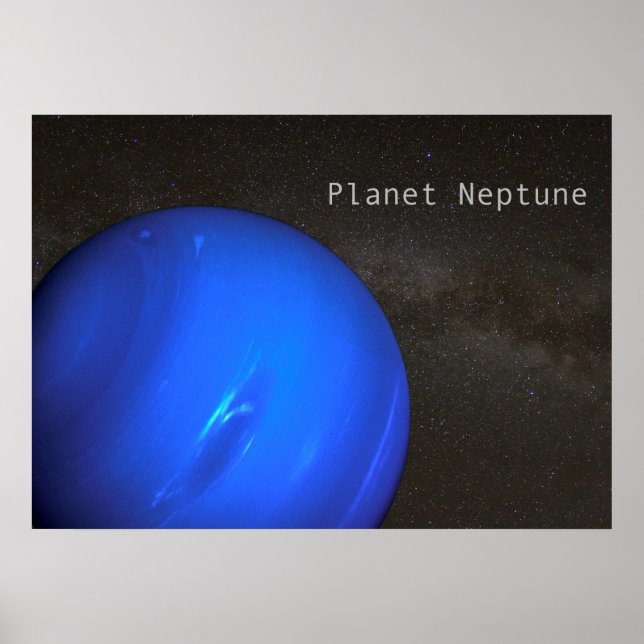 Planet Neptune Poster (Framsidan)