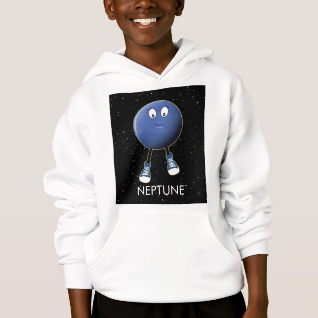 Planet Neptune & Stars T Shirt (Framsida)