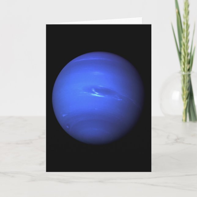 Planet Neptune Tack Kort (Framsida)