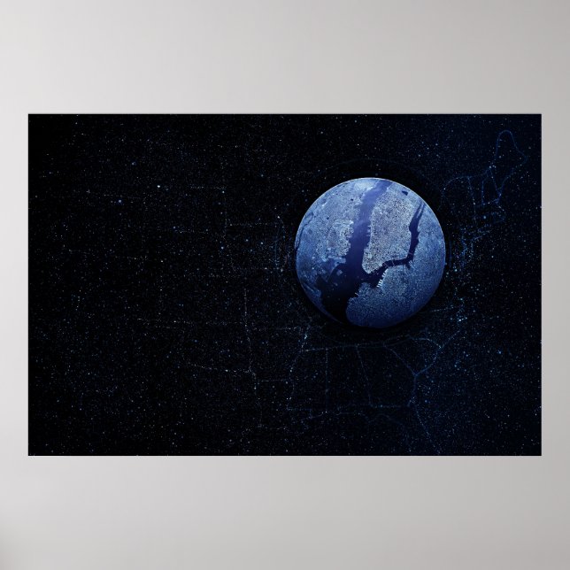 Planet - New York Poster (Framsidan)