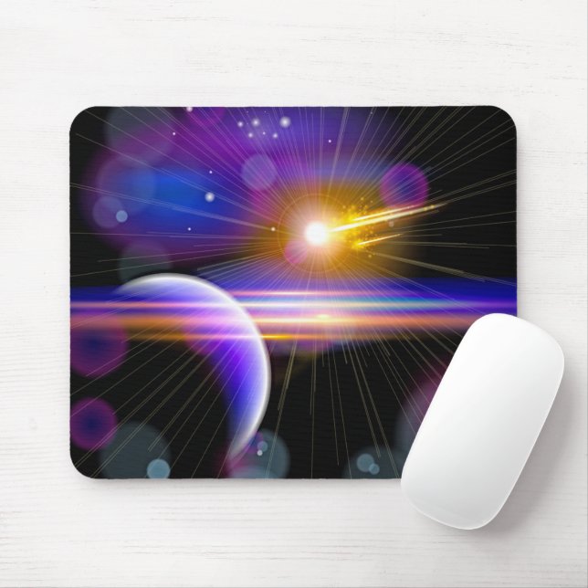Planet och Star Design Musmatta (Med mus)