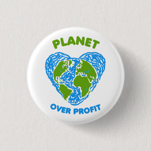 Planet över vinst knapp