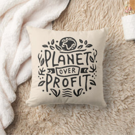 Planet över vinst kudde